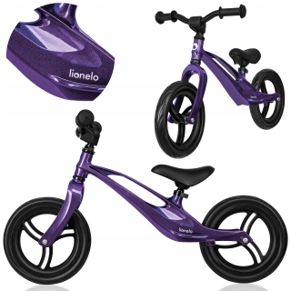 Bicykel balančný, detský detský bicykel, HORČÍKOVÝ RÁM, ĽAHKÝ, 2 roky, Lionelo Bart